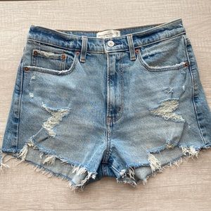 Abercrombie & Fitch High Rise Mom Shorts